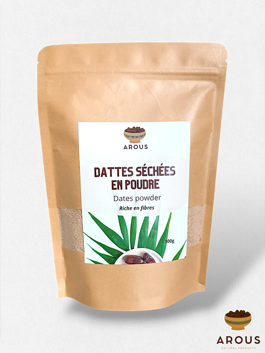 Dattes séchées en poudre